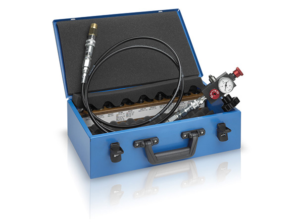 Charging and discharging set 